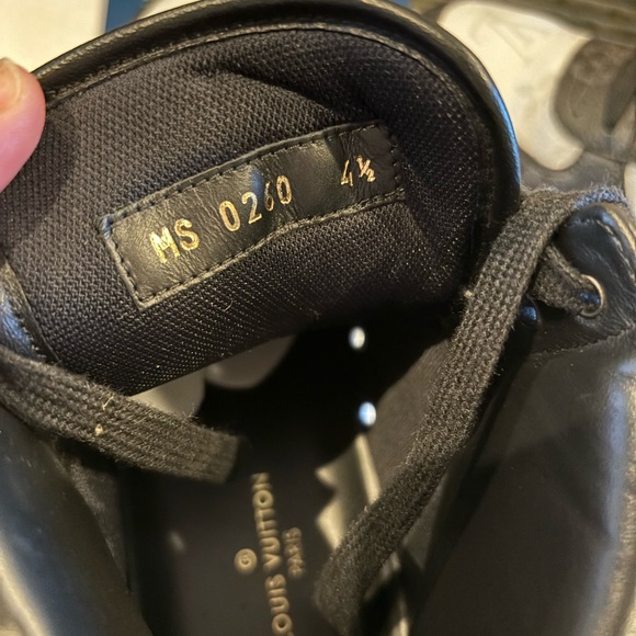 Louis Vuitton Rivoli high top sneakers 4.5=8 in womens - Picture 6 of 13